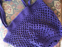 Load image into Gallery viewer, Purple Market Bag