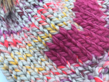 Load image into Gallery viewer, Pink Heart Wool Beanie