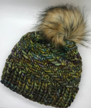 Load image into Gallery viewer, Green Spindrift Beanie