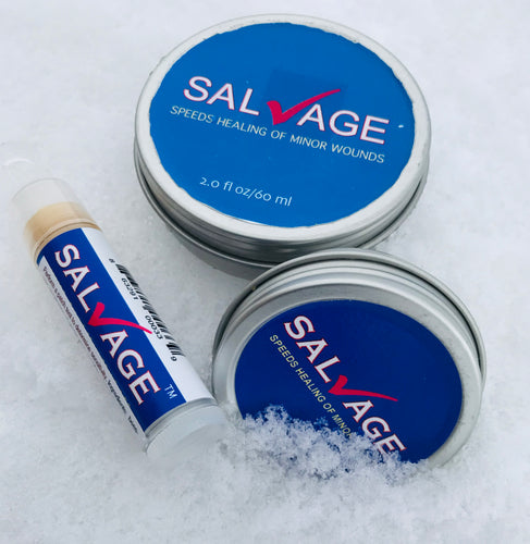 3 sizes of Salvage healing salve